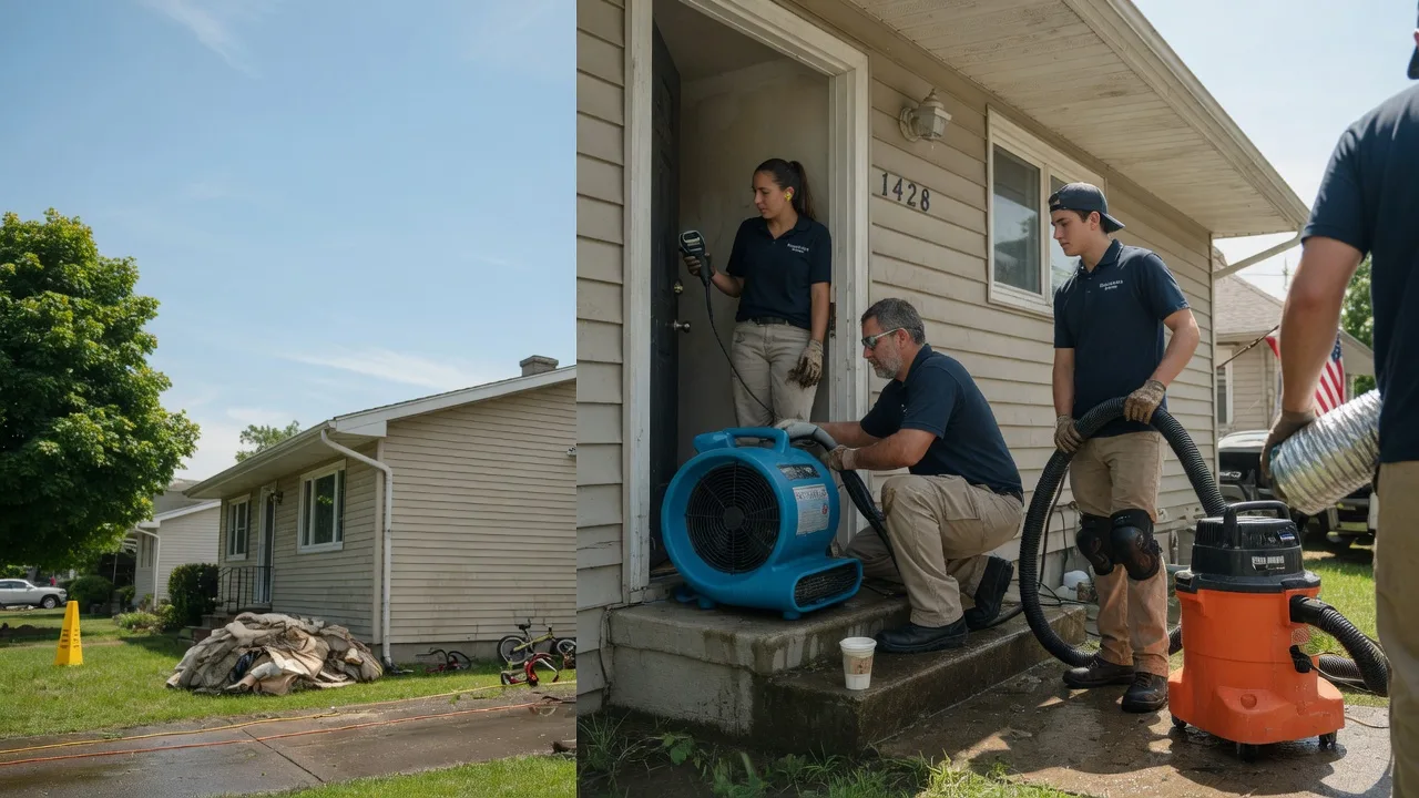 Water Damage Restoration in Victoria, IL near me